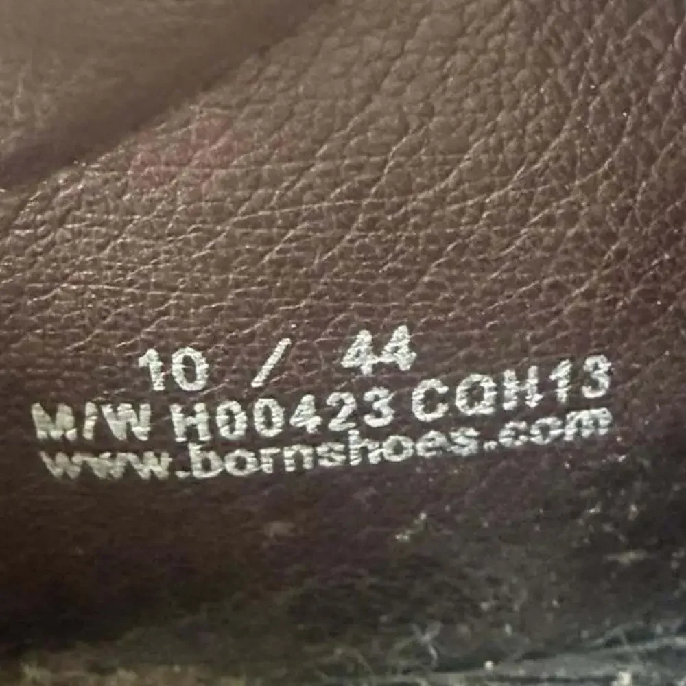 Born Vintage Y2K Brown Leather Lace-Up Shoes H00423